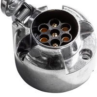 KAMAR 7-pins aansluiting voor aanhangerkoppeling, metaal