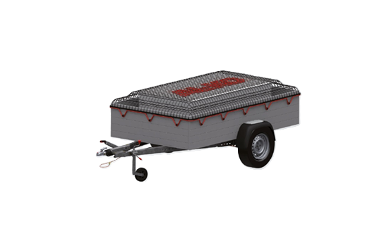 AL-KO aanhangertransportnet voor het vastzetten van de aanhangerlading 160x250cm
