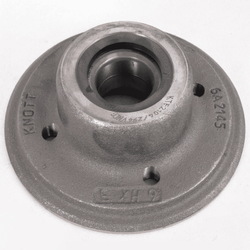 OUTLET Naaf met lager voor KNOTT 4x98 ongeremde as