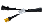 ASPOCK 5-pins bajonetadapter met mistlamp- en achteruitrijlichtaansluiting 0,1 m