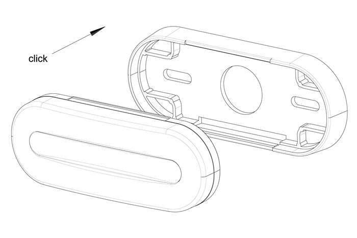 FRISTOM FT-070 LED markeringslicht universeel