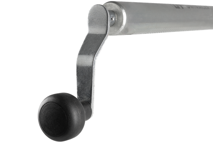 UNITRAILER krukhefsysteem voor het kantelen en lossen van een autotransporter van 1000 kg (500-865 mm).