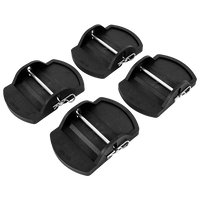 Set van vier KNOTT aanhangerstabilisatorsteunen 18x14x4,5 cm
