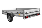 Aanhangwagen met aluminium zijwanden 264x150 Unitrailer Garden 265 KIPP ALU