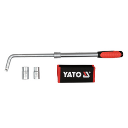 YATO YT-08040 uitschuifbare wielmoersleuteldoppen 17x19mm 21x23mm