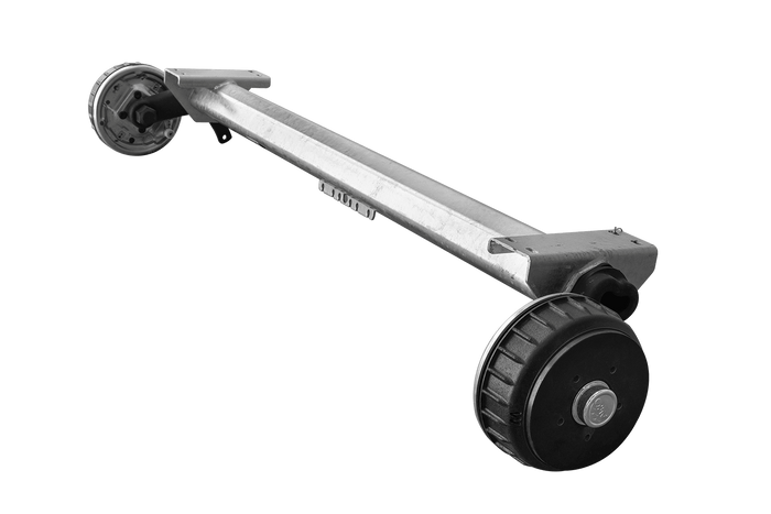 AL-KO EURO geremde as voor 1800kg boottrailer 1445/1555mm 2030mm 5x112