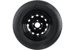 Versterkte wiel voor aanhangwagen LINGLONG BAND 165/80 R13C 96/94N UNITRAILER VELG zwart 4.5Jx13"H2 5x112 ET 30