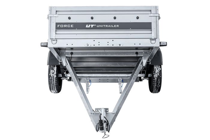 Autotrailer op veren 230x125 UNITRAILER FORCE 230/R KIPP