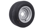 OUTLET Versterkt wiel voor aanhangwagen BAND LINGLONG 195/55 R10C 98/96N VELG UNITRAILER 6Jx10&quot; 5x112 ET:-4