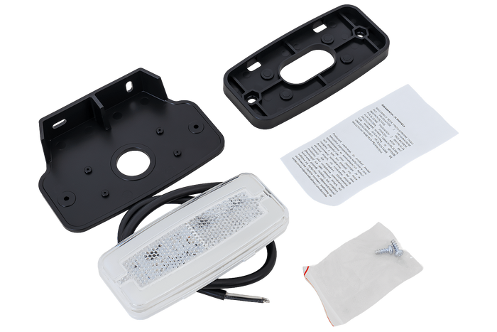 HORPOL LD 2764 LED witte universele markeringslamp met houder