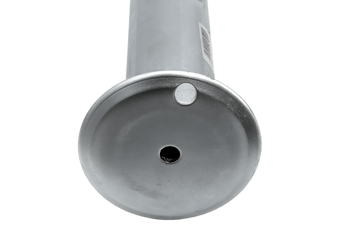 WINTERHOFF RSR48-600 vaste steun voor 150 kg vlakke aanhanger 48 mm 600 mm