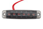 FRISTOM FT-079 LED DONKERrode universele markeringslamp