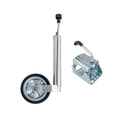 Steunwiel met klem KNOTT TK60+KLE60 250kg 60mm 530-760mm