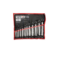 YATO YT-0398 ringsleutels met offset 6-32 mm, 12 stuks.