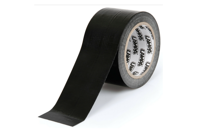 LAMP plakband 15m/50mm zwart