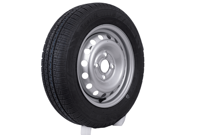 OUTLET Aanhangwagenwiel BAND WANDA 155/70 R13 79N VELG AANHANGWAGEN BOVENKANT 4Jx13"H2 4x100 ET:30