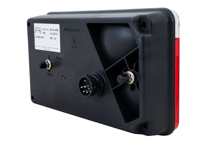 ASPÖCK Multipoint V achterlicht, 7 functies, links