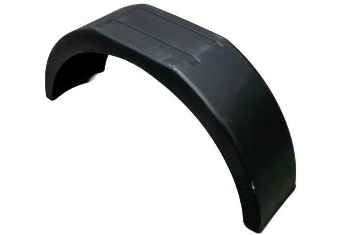 OUTLET Aanhanger spatbord 13-14" DOMAR D20122 platte wielkast 770/200mm