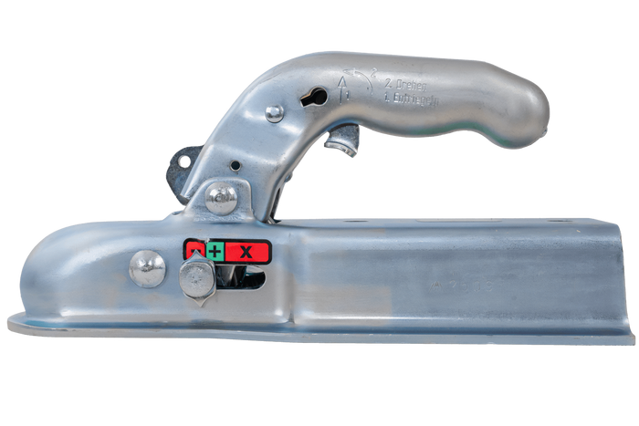 KNOTT KQ14-C kogelkoppeling voor 1400 kg aanhanger met 70 mm vierkante dissel