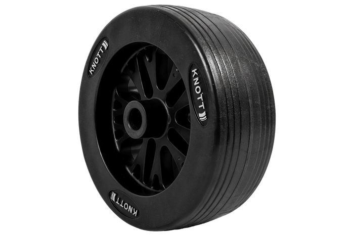 Reservewiel voor het KNOTT 6D7691.002 neuswiel, kunststof, 210x75mm
