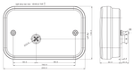 Achterlicht FRISTOM FT-270 LED CANBUS 6 functies rechts