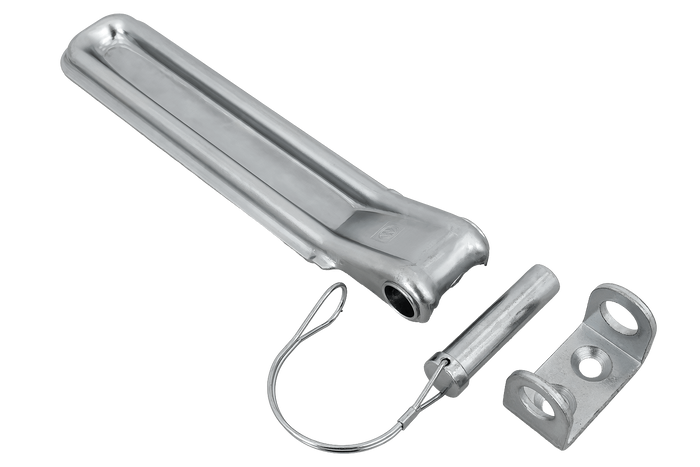 Zijscharnier met handgreep en grendel WINTERHOFF BSCH 10-17-270+BSCHG 10-17-B+BSCHG 10-17-B complete aanhangerzijmontage
