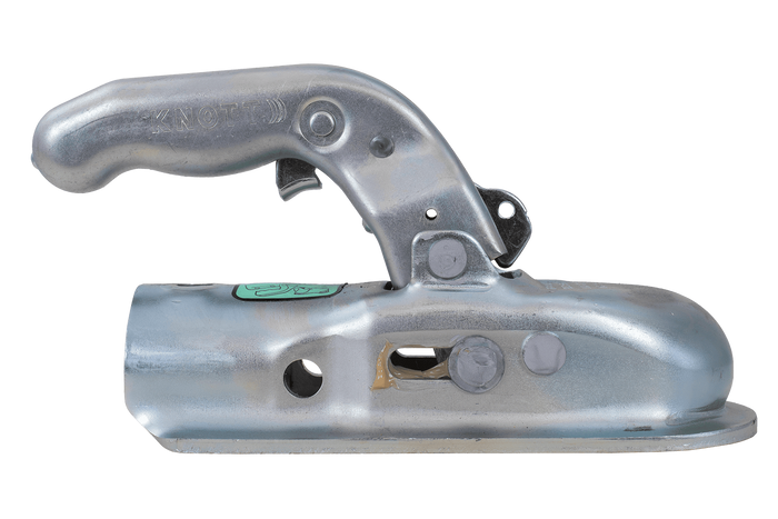 KNOTT K20-B kogelkoppeling voor 2000kg aanhangwagen met 45mm buisdissel, gietijzer 