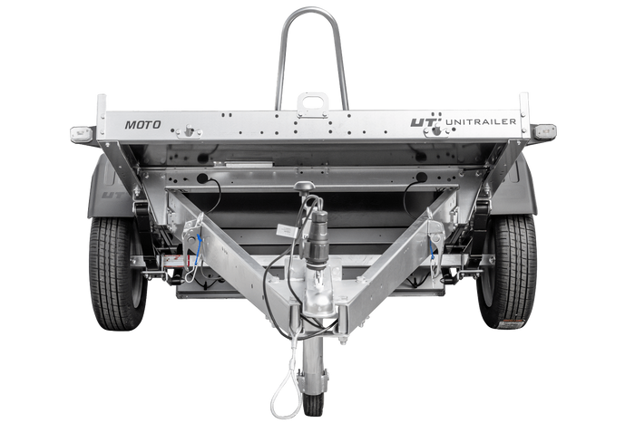 UNITRAILER MOTO 1 motortrailer met veren