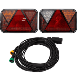 Achterlichten FRISTOM FT-270 LED CANBUS + MANTES 7m 7-polige kabelboom