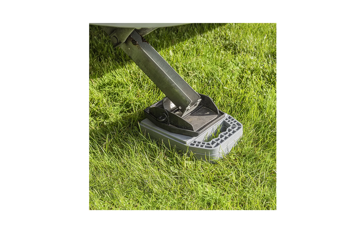 Set van vier ProPlus 361538V01 steunblokken voor aanhangerstabilisatoren
