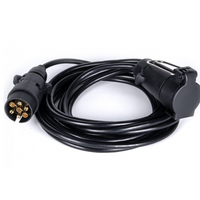 KAMAR E1223 elektrische kabel 5m 12V stekker/stopcontact 7PIN