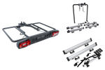 Inter Pack Re-Cargo trekhaakplatform + adapter voor het vervoeren van 3 fietsen