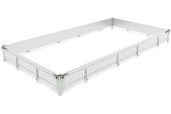 OUTLET BIS aluminium H-300 zijwanden voor CARPLATFORM 6021 en UNIPLAT 600/3 trailers
