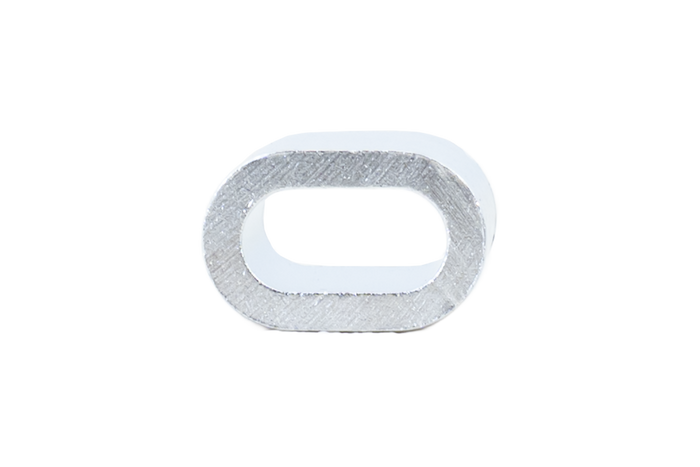 Aluminium connector voor touwen DROMET ZLA.5 bus voor 5mm touwen