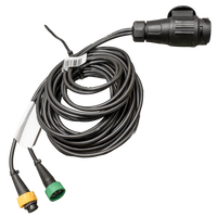 OUTLET MANTES elektrische installatie aanhanger kabelboom 5 m 13-pins stekker bajonetsluitingen 2x 5-pins