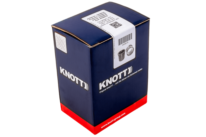 KNOTT 49,5 mm glijbussen voor KF27 oploopreminrichtingen