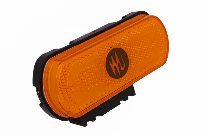 WAŚ W240 1598 LED-markeringslamp, oranje, universeel, met houder