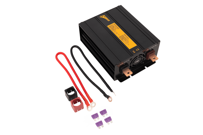 Spanningsomvormer 12V/230V (1000/2000W) KAMAR E1926