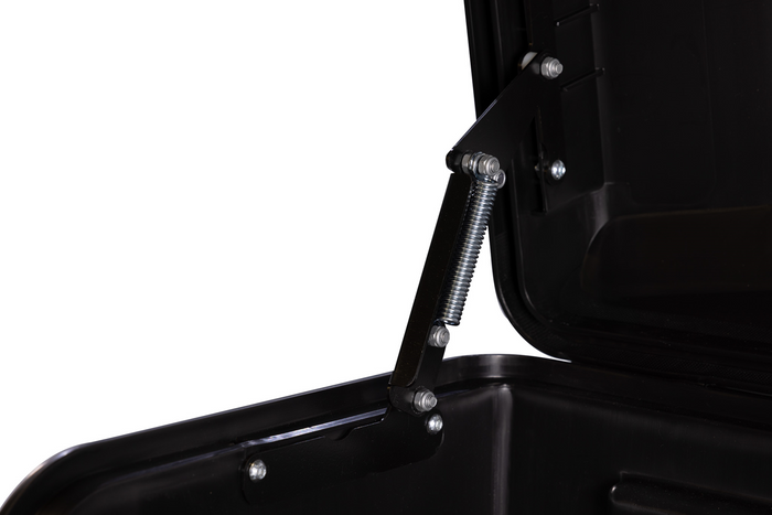 Towbox Camper Alpha zwart (kort) - bagagedrager voor montage op de trekhaak