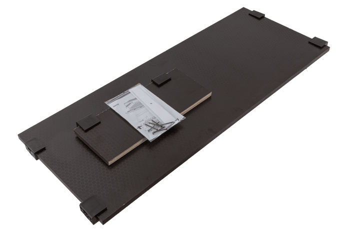 Set van twee planken voor de DAKEN ARKA 81209 gereedschapskist, vak 1125x445 mm en 445x180 mm