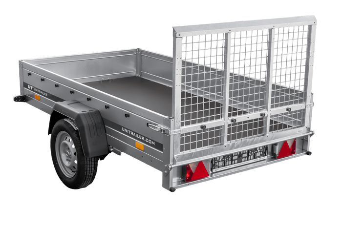 UNITRAILER gaasoprijplaat voor aanhangwagen 88,6 cm 400 kg