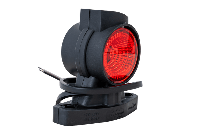 FRISTOM FT-140A LED rechter markeringslamp op een rubberen arm