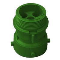 ASPÖCK 5-PIN connector, bajonet mannelijk, groen
