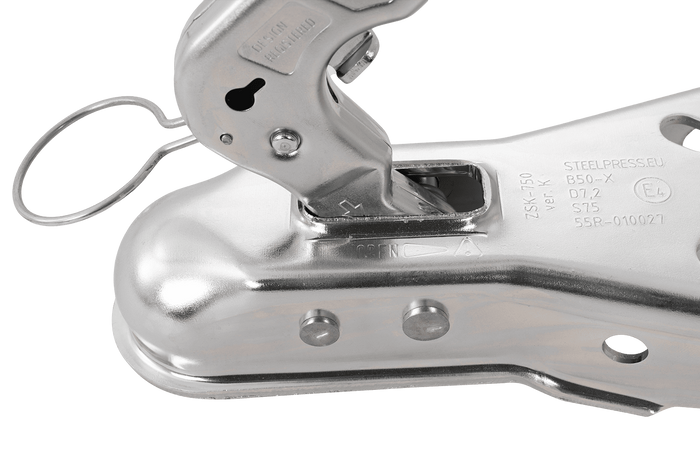 STEELPRESS ZSK-0750K kogelkoppeling voor 750kg aanhangwagen met V-vormige dissel