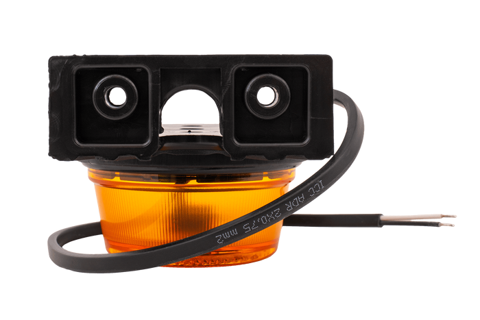 FRISTOM FT-059 LED universele markeringslamp in oranje met hoekbeugel