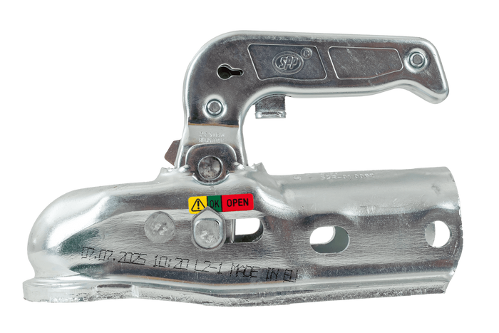 STEELPRESS BC-3000.1D-00-00+Z2 kogelkoppeling voor 3000kg aanhangwagen met 35-50mm buisvormige dissel