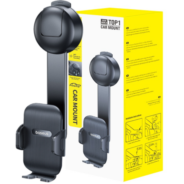 BASEUS PrimeTrip C03 Air autotelefoonhouder voor dashboard met zuignap