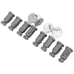 Atera slot- en sleutelset (8 stuks + 2 sleutels) 083012