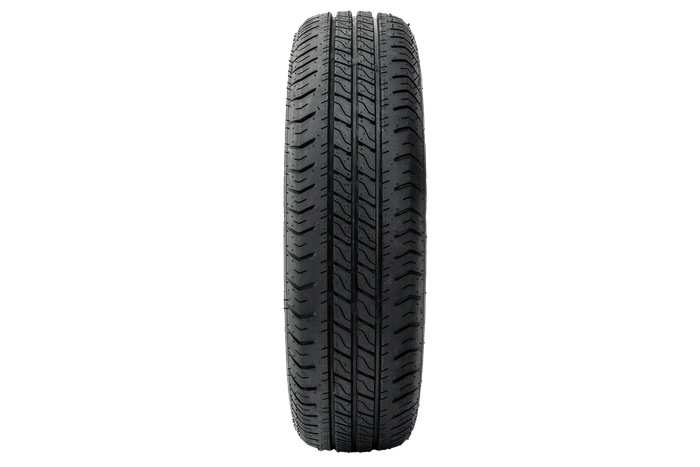 Set van twee wielen voor een aanhangwagen LINGLONG BANDEN 155/70 R13 75N UNITRAILER VELGEN 4Jx13"H2 4x100 ET:30