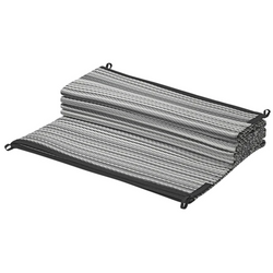 ProPlus 361780V02 tuin- en campingmat, gemonteerd op haringen, 2,5 x 4 m 